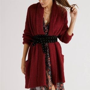 Anthropologie Pilcro Eyelash Cardigan